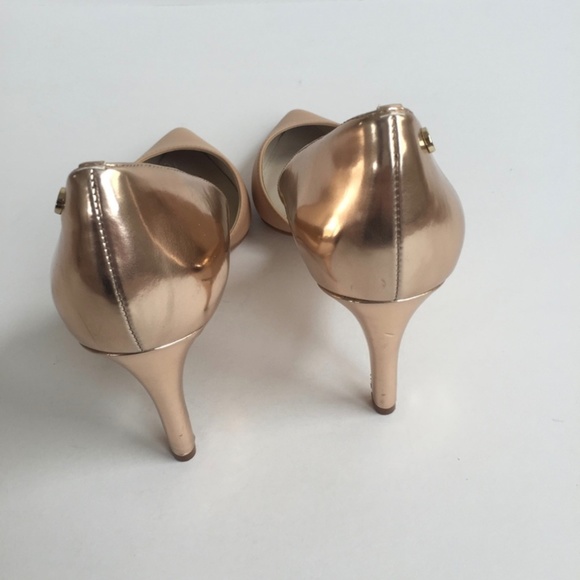 Calvin Klein Naline Nude with Rose Gold Metallic - Picture 6 of 7